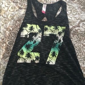 Girls small flowy summer tank top